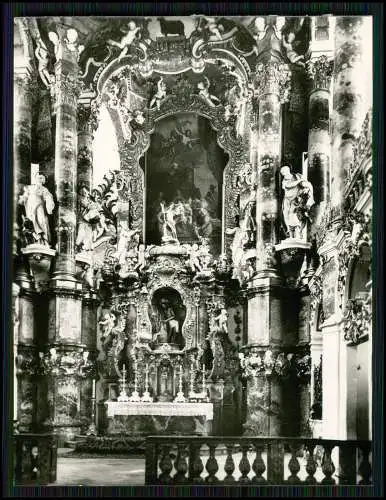 12x Foto Wies Steingaden in Oberbayern, Wallfahrtskirche Wies und andere Motive