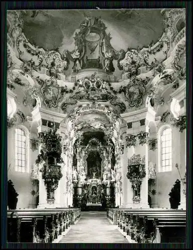 12x Foto Wies Steingaden in Oberbayern, Wallfahrtskirche Wies und andere Motive