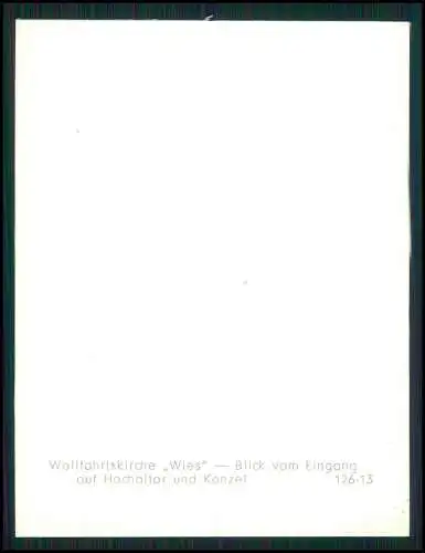 12x Foto Wies Steingaden in Oberbayern, Wallfahrtskirche Wies und andere Motive