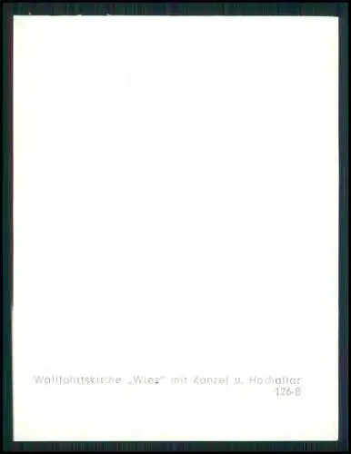 12x Foto Wies Steingaden in Oberbayern, Wallfahrtskirche Wies und andere Motive