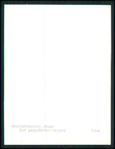 12x Foto Wies Steingaden in Oberbayern, Wallfahrtskirche Wies und andere Motive
