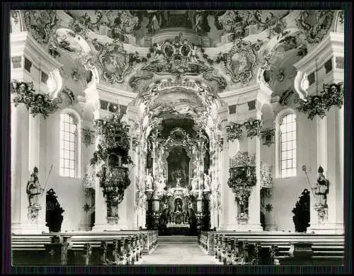 12x Foto Wies Steingaden in Oberbayern, Wallfahrtskirche Wies und andere Motive