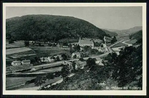 AK Sankt Thomas bei Kyllburg in der Eifel Rheinland Pfalz Panorama 1940