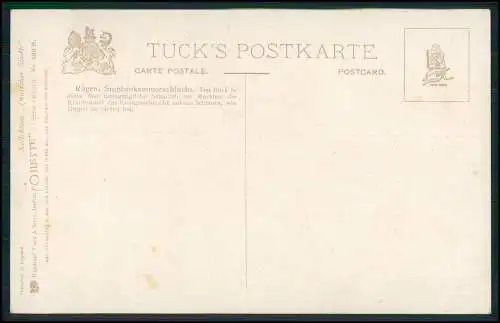 AK Stubbenkammer Sassnitz auf Rügen, Schlucht, Königsstuhl Tucks Postkarte