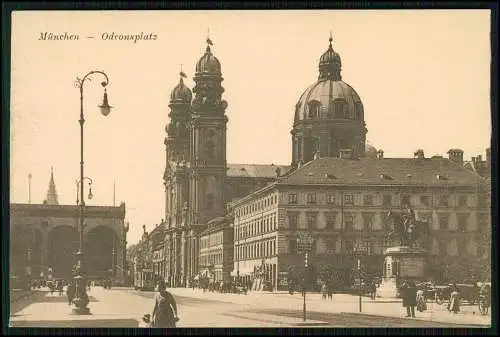 7x alte AK Ansichtskarte Postkarte München, diverse Ansichten um 1910