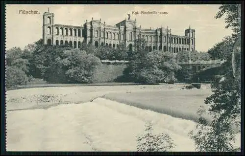 7x alte AK Ansichtskarte Postkarte München, diverse Ansichten um 1910