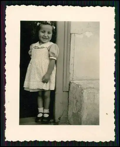16x Foto Mädchen mit Wehrmacht Koppel und Schiffchen Vater auf Heimaturlaub 1941
