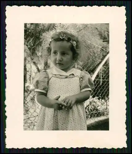 16x Foto Mädchen mit Wehrmacht Koppel und Schiffchen Vater auf Heimaturlaub 1941