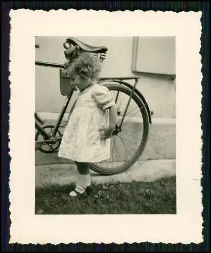 16x Foto Mädchen mit Wehrmacht Koppel und Schiffchen Vater auf Heimaturlaub 1941
