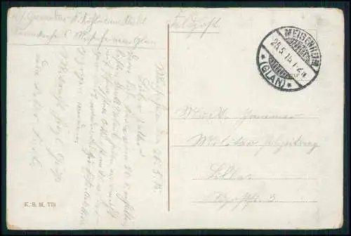AK Drachenburg bei Königswinter am Rhein 1915 Feldpost Meisenheim Glan gelaufen