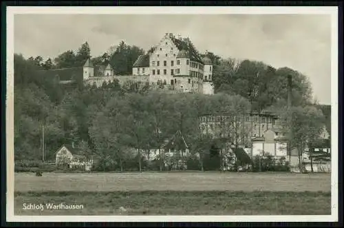 Foto AK Schloss Warthausen Biberach an der Riß 1940 Feldpost gelaufen