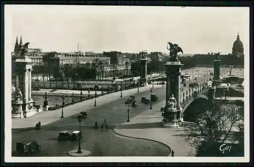 5x Foto AK Paris Frankreich Ansichten um 1940