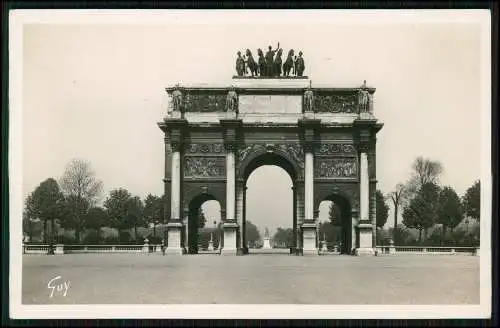 5x Foto AK Paris Frankreich Ansichten um 1940