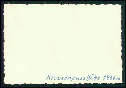 20x alte Foto Bus Omnibus Klausenpass Bad Ragaz Luzern Schweiz Reise Ansichten