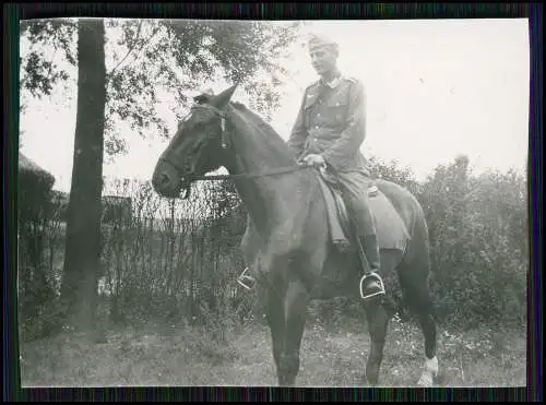 23x Foto Soldat der Wehrmacht Urlaub von der Front zuhause 1939-42