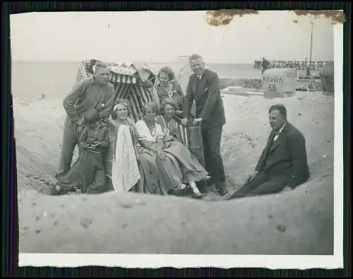 16x Foto Sommerfrische Urlaub Nordsee Ostsee am Strand und vieles mehr 1933-36