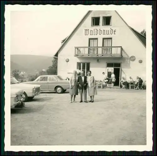 Foto Warmensteinach in Oberfranken Lr. Bayreuth Pension Gasthof Waldbaude