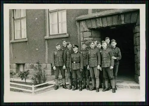 9x Foto Soldaten Wehrmacht in der Kaserne 1939-40