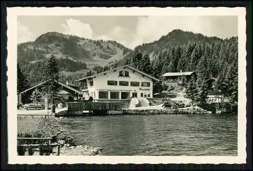 12x Foto Spitzingsee Schliersee Bergsee in den Alpen bayrisches Hochland 1940