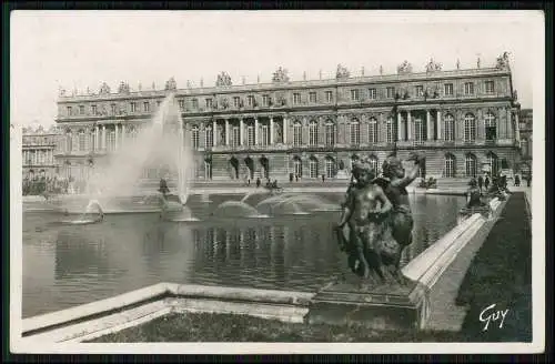 8x Foto AK alte Ansichten Schloss Versailles Château de Versailles Paris 1940