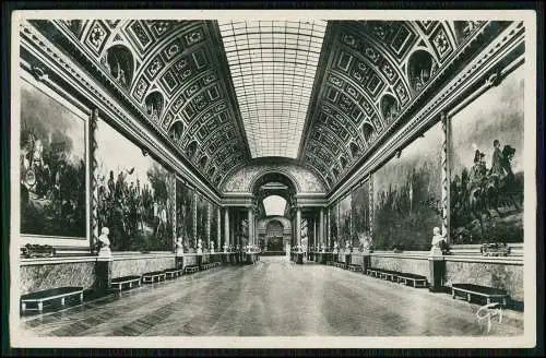 8x Foto AK alte Ansichten Schloss Versailles Château de Versailles Paris 1940