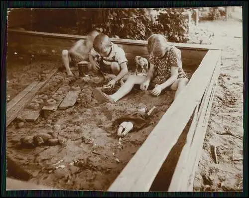 18x Foto Fröhlich lachende Kinder mit Spielzeug und vieles mehr ab 1920