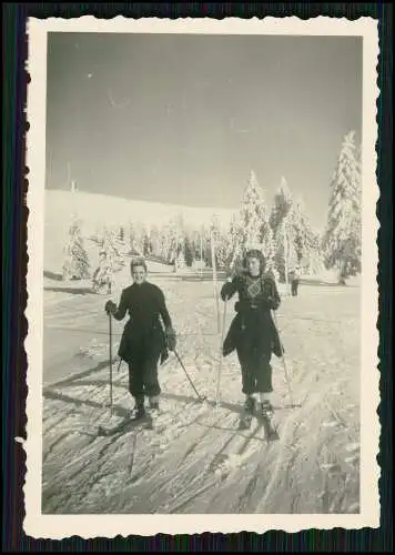 16x Foto Titisee-Neustadt Feldberg Neuglashütten Schwarzwald Reise Winter 1938