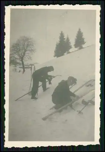 16x Foto Titisee-Neustadt Feldberg Neuglashütten Schwarzwald Reise Winter 1938