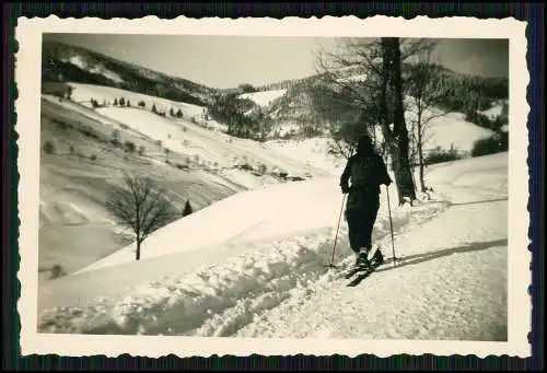 16x Foto Titisee-Neustadt Feldberg Neuglashütten Schwarzwald Reise Winter 1938