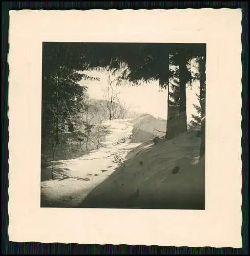 16x Foto Titisee-Neustadt Feldberg Neuglashütten Schwarzwald Reise Winter 1938