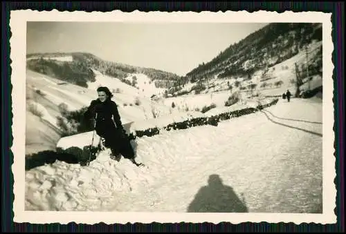 16x Foto Titisee-Neustadt Feldberg Neuglashütten Schwarzwald Reise Winter 1938