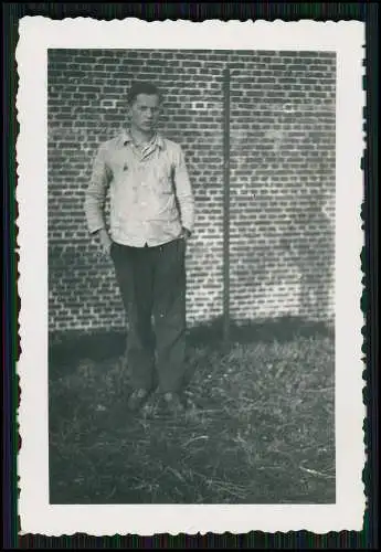 11x Foto Heimische Käsefabrik Herstellung Angestellte in Sachsen ? um 1936