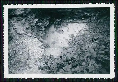 Foto Wehrmacht Bunker Shelter Belgien Frankreich 1940-41