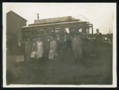 Foto Reise mit Bus Omnibus um 1925