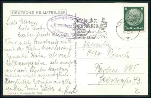 Foto AK Innsbruck-Hungerburg Hungerburgbahn, Mariabrunn, Hafelekarbahn, Seegrube