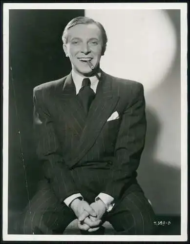 Foto Terra Baumann 23x18 -Portrait Schauspieler Erich Fiedler Polizeifunk meldet