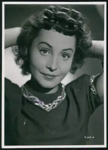 Foto Terra Baumann 23x17 cm - Portrait Schauspielerin Hannelore Schroth