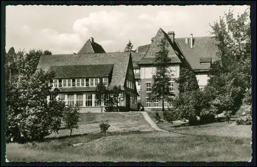 Echt Foto AK Clausthal Zellerfeld Berg- und Hüttenschule Clausthal