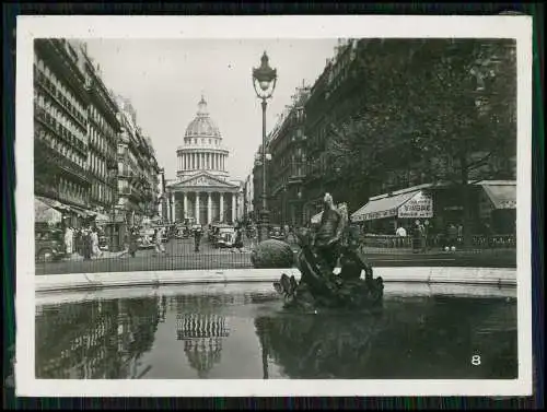 23x alte Fotos Paris Frankreich, Diverse Ansichten um 1940