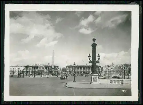 23x alte Fotos Paris Frankreich, Diverse Ansichten um 1940