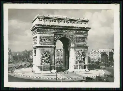 23x alte Fotos Paris Frankreich, Diverse Ansichten um 1940