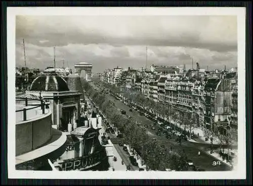 20x alte Fotos Paris Frankreich, Diverse Ansichten um 1940