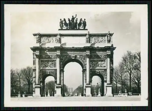 20x alte Fotos Paris Frankreich, Diverse Ansichten um 1940