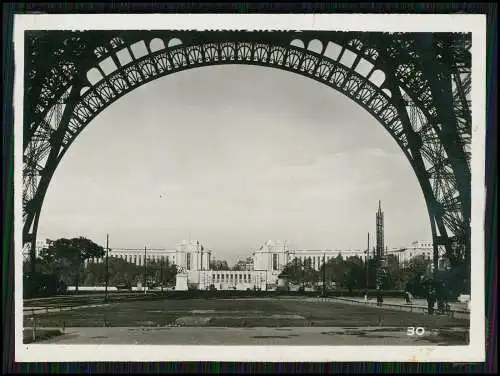 20x alte Fotos Paris Frankreich, Diverse Ansichten um 1940