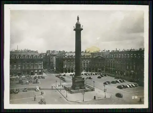 20x alte Fotos Paris Frankreich, Diverse Ansichten um 1940