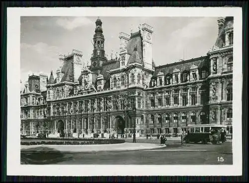 20x alte Fotos Paris Frankreich, Diverse Ansichten um 1940