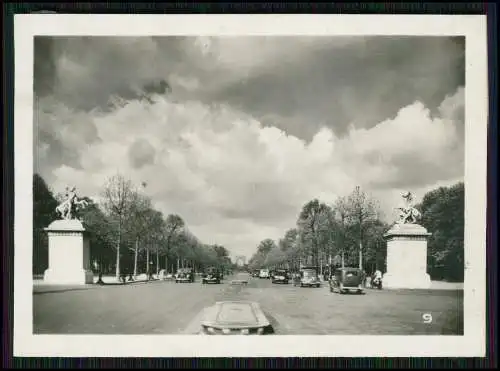 20x alte Fotos Paris Frankreich, Diverse Ansichten um 1940