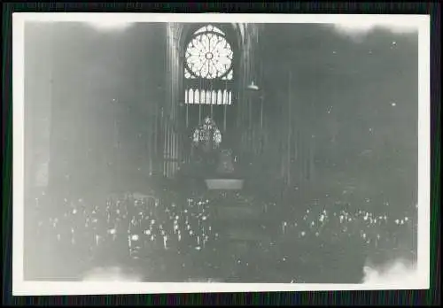 4x Foto der Wehrmacht Reims-Marne Kathedrale Kirche Detail innen außen u.a. 1941