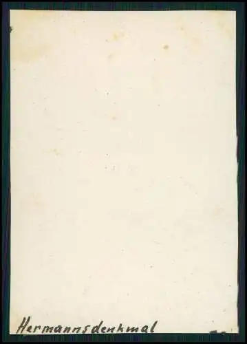 3x Foto Hiddesen Detmold Lippe Hermannsdenkmal Teutoburger Wald ab 1930