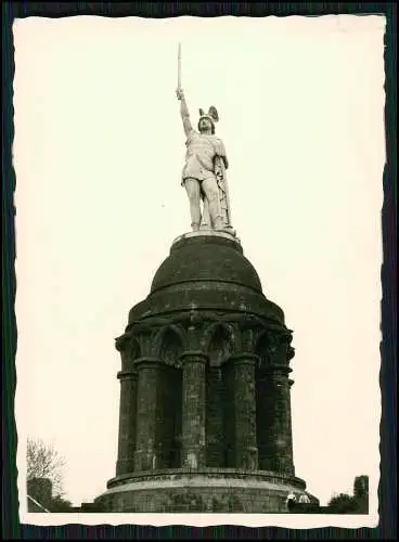 3x Foto Hiddesen Detmold Lippe Hermannsdenkmal Teutoburger Wald ab 1930